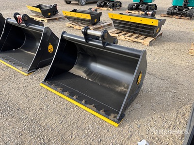 Trojan 80CL 48 in Cleanup Excavator Bucket - Fits 50mm Cat 307/308, Komatsu PC78/88, Deere/Hitachi 75/85, Case, New Holland, Kobelco SK80, Bobcat E80 (Unused)