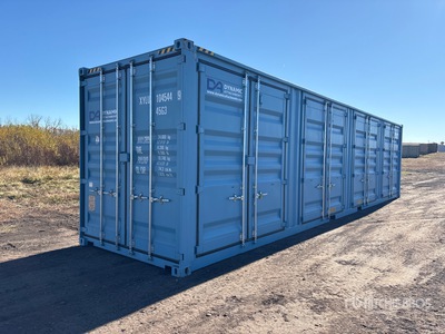 2026 40 ft High Cube Multi-Door Contenedor de almacenamiento