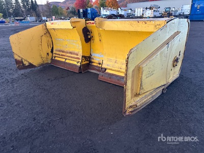 SSTA 10 Ft- 17Ft Extendable Snow Pusher - Fits Wheel Loader
