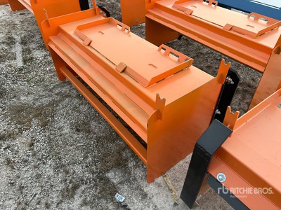 2026 Kit Containers QT-SP-6-23-PB-SB 74 in Empujador de nieve para minicargadora (Unused)