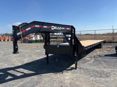 2027 Delco 45.5 ft T/A Gooseneck Equipment Trailer