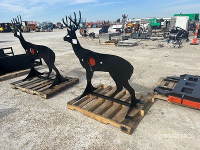 2026 Kit Containers AR500ATDEER Shooting Target