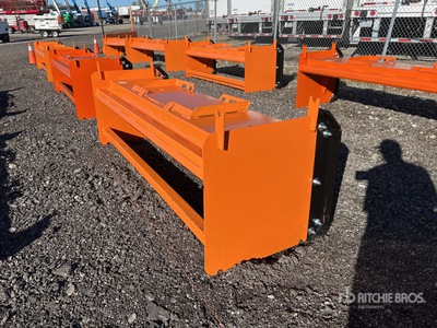 2026 Kit Containers QT-SP-8-23-PB-SB 96 in Skid Steer Snow Pusher (Unused)