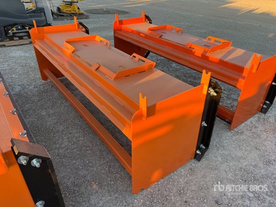 2026 Kit Containers QT-SP-8-23-PB-SB 96 in Skid Steer Snow Pusher