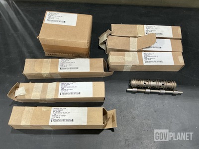 (8) North American 10369 Directional Control Linear Valve Sleeve & Slides