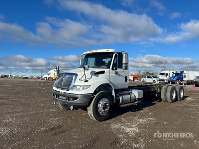 2018 International 7400 SBA 6x4 Cab and Chassis