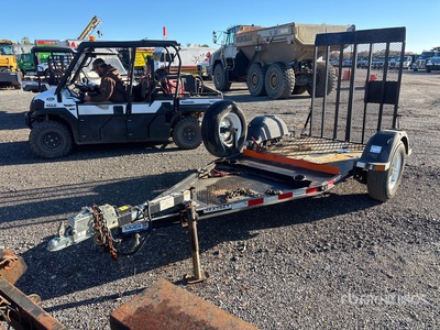 2020 MMDI 12 ft S/A Equipment Trailer