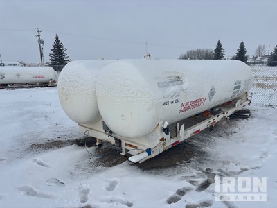 1997 WRB TDU Skid Mounted Steel Ammonia Tank