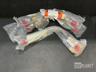 (4) Lockheed Martin 370741-82 Metal Tube Assemblies