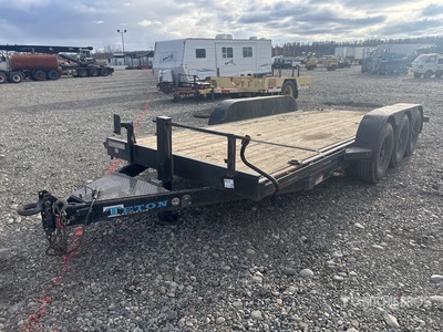 2023 Teton 22 ft Tri/A Tilt Deck Trailer