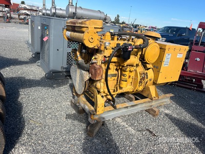 2003 Cat 81 kVA Skid-Mounted Generator Set