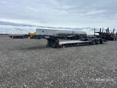 2013 Aspen 55 ton Tri/A Removable Gooseneck Lowboy Trailer