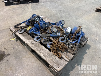 Quantity of (6) 3.2 Ton Lever Blocks