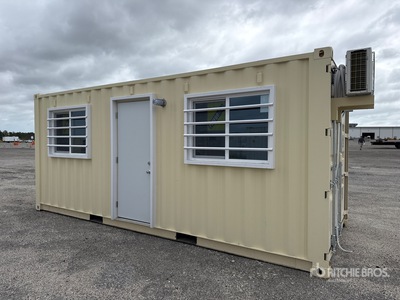 2025 20 ft Skid-Mounted Mobile Office Conteneur de stockage (Unused)