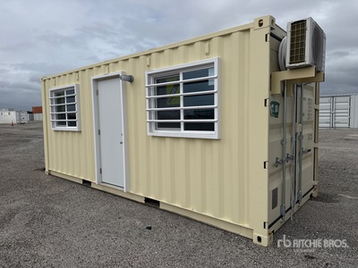 2024 20 ft Skid-Mounted Mobile Office Conteneur de stockage (Unused)