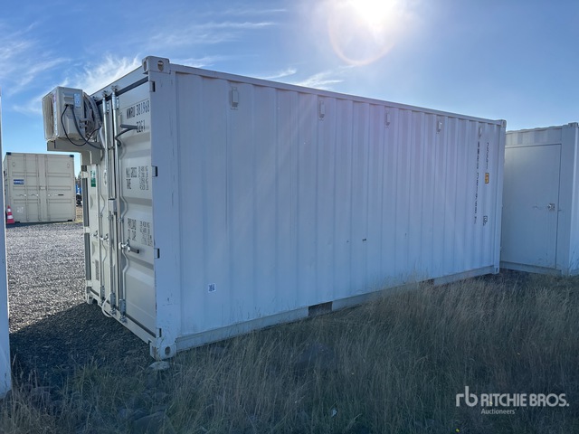 2026 20 ft x 8 ft Skid-Mounted Storage Container Mobile Office (Unused ...