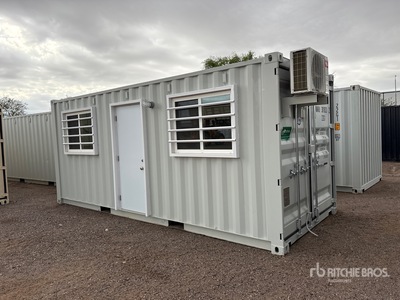2026 20 ft 20 ft x 8 ft Skid-Mounted Storage Container Storage Container (Unused)