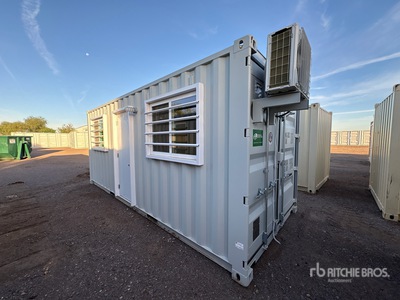 2026 20 ft x 8 ft Skid-Mounted Storage Container Oficina móvil (Unused)