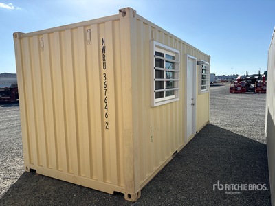 2025 20 ft Skid-Mounted Mobile Office Contenedor de almacenamiento (Unused)