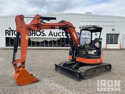 2015 年 Hitachi ZX55UR-3 Mini Excavator
