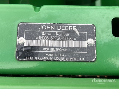 2017 John Deere 615P 15 ft Draper Combine Pickup Header