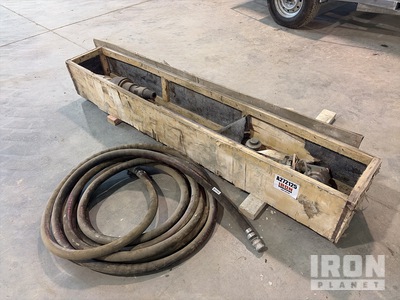 Pneumatic Auger Driven Down Hole Hammer Drill Equipment - Fits Excavator