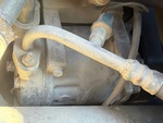 Engine with A/C Compressor