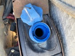 Engine with DEF / AdBlue Tank