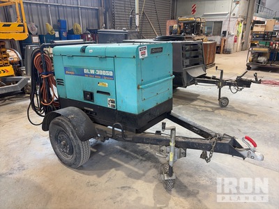 Denyo DLW-300SDK 280 A Mobile Stick Engine Driven Welder