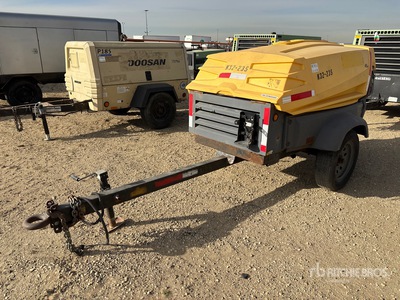 2018 Atlas Copco XAS185KD7 185 cfm Mobile Air Compressor