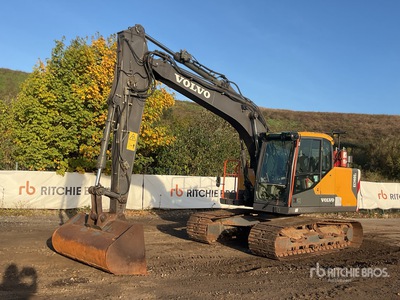 2017 Volvo EC140EL Tracked Excavator