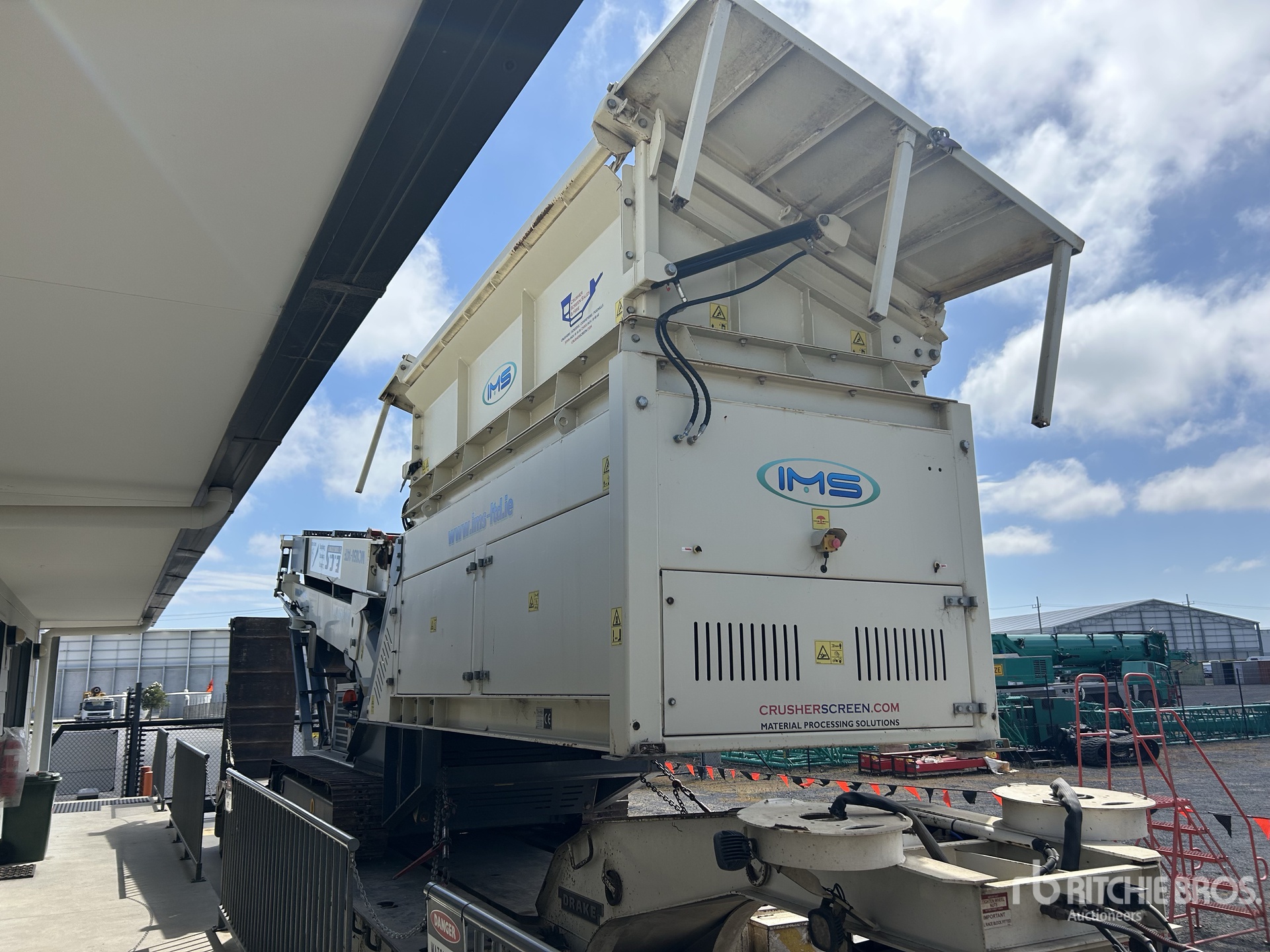 2021 IMS MC1050-14FT Tracked Stacking Conveyor