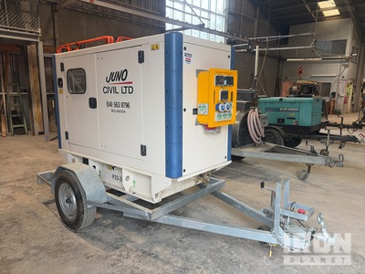 2017 FG Wilson P33-3 33 kVA Mobile Generator Set