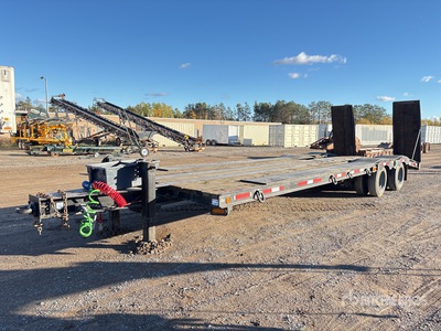 1996 Homemade 28 ft T/A Equipment Trailer