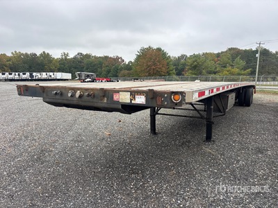 2017 Fontaine Haicf22rsa  53 ft T/A Flatbed Trailer