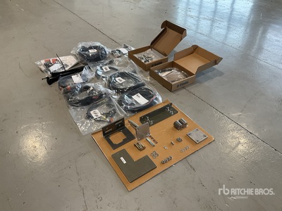 Quantity of (8) Trimble Kit - Base, Generic Compactor, Roof Mount (Unused)