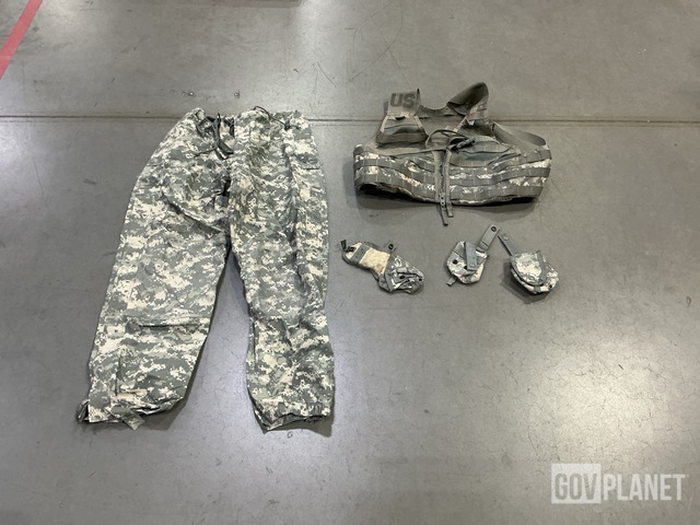 (241) Hand Grenade Pouches, (9) Fighting Load Carriers & Assorted Items
