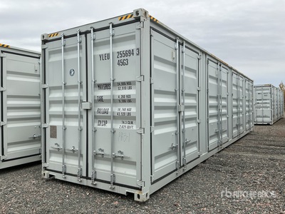 2026 40 ft High Cube Multi-Door Storage Container