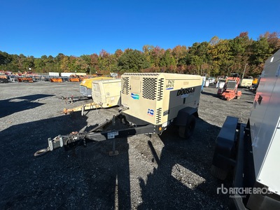 2018 Doosan HP375 375 cfm Mobile Air Compressor