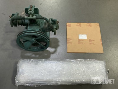 (18) Access Covers, (7) Lighting Fixtures, (1) Compressor Unit & Assorted Items