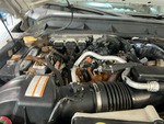 Engine with A/C Compressor