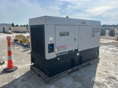 2024 Wacker Neuson G130 Skid-Mounted Generator Set