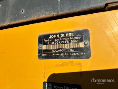 2015 John Deere 350G LC Tracked Excavator