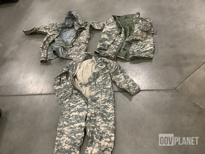 (19) Pairs of Mechanics Coveralls & (12) Assorted Parkas
