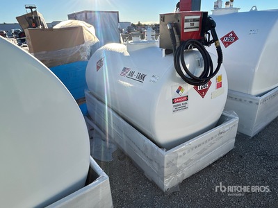 2026 AM Tank 555 gal Skid Mounted Steel Diesel Fuel Tank (Unused)
