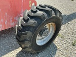 Chassis with Left Rear Tire