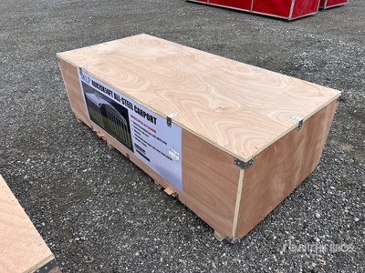 SKLP SK-SC40 20 ft x 40 ft All-Steel カーポート