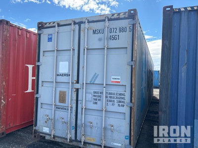 40 ft High Cube Contenedor de almacenamiento