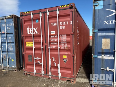 40 ft High Cube Contenedor de almacenamiento