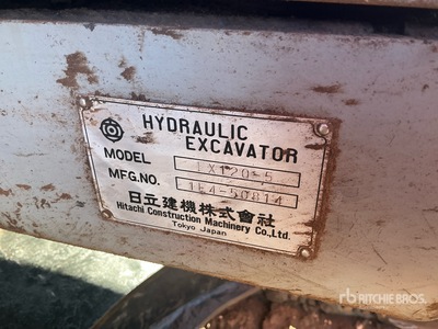 1998 Hitachi EX120-5 Excavadora de Cadenas